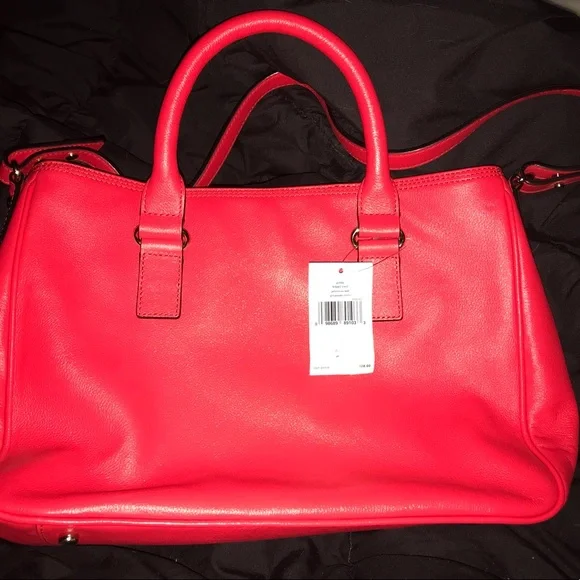 Kate Spade NWT Primrose Hill Goldie Satchel in Geranium - HOST PICK! 🏆 - Picture 15 of 15